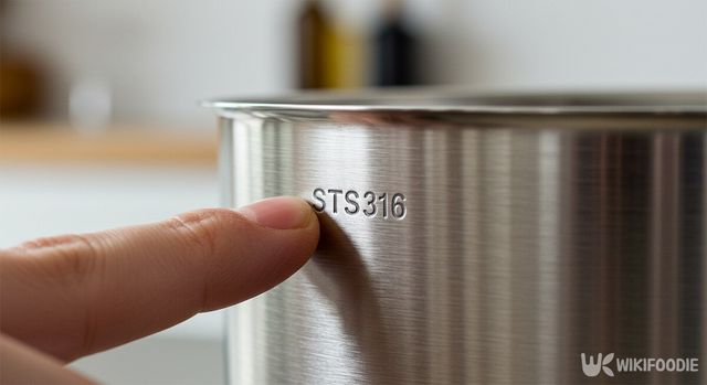 스테인리스 숫자의 비밀. / 위키푸디