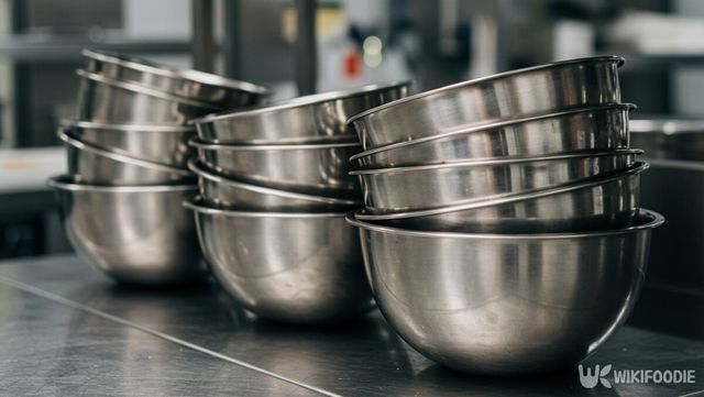 스테인리스 냄비. / 위키푸디