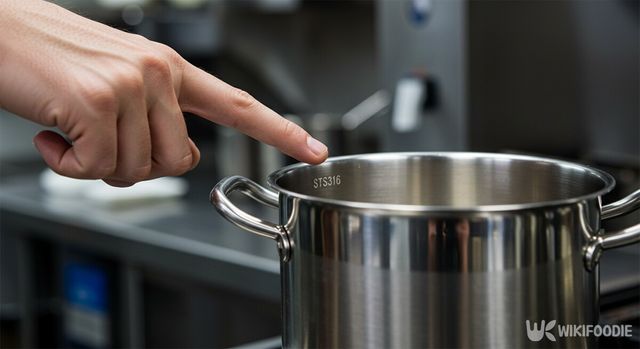 스테인리스 냄비. / 위키푸디