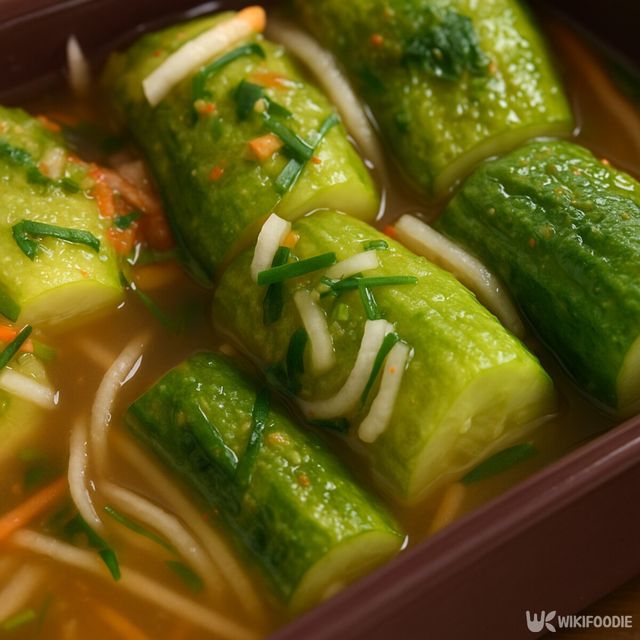 오이소박이 물김치 자료사진. / 위키푸디