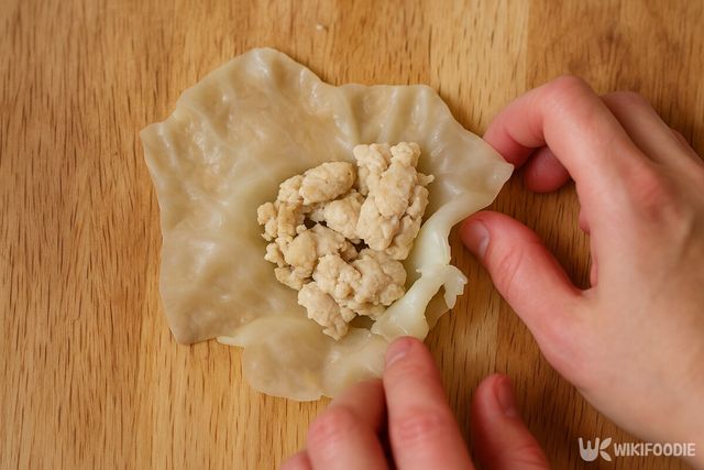 닭가슴살양배추쌈 자료사진. / 위키푸디