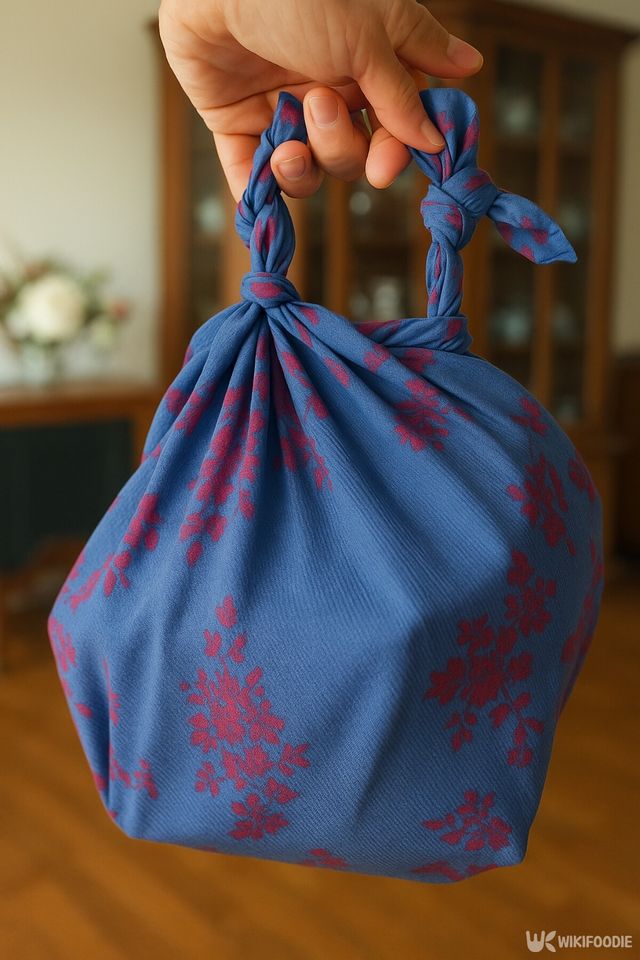 보자기 활용 예시 사진. / 위키푸디