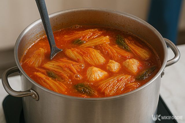 김치찜 만드는 법. / 위키푸디