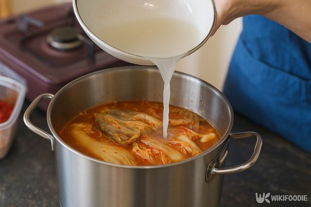김치찜 만드는 법. / 위키푸디