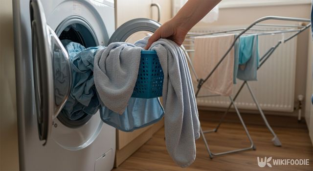 빨래 건조 자료사진. / 위키푸디