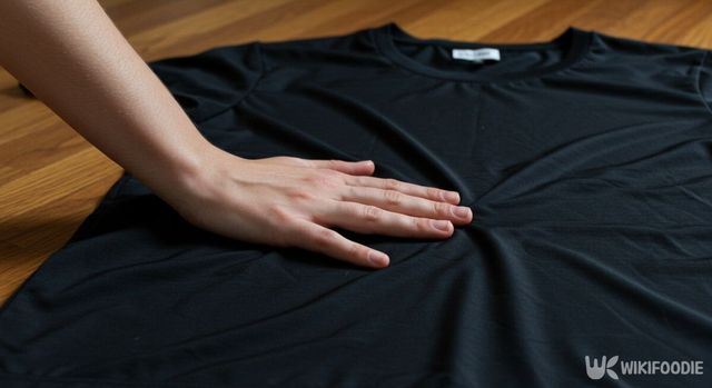 정전기 없는 티셔츠 자료 사진. / 위키푸디