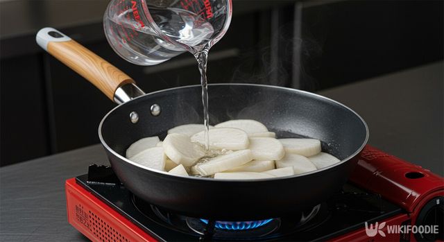 참치무조림 만드는 법 자료사진. / 위키푸디