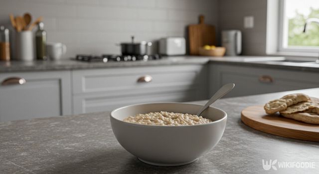 귀리죽. / 위키푸디