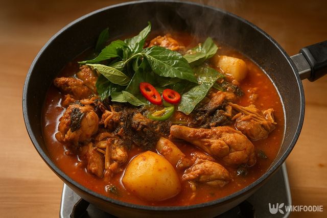 시래기 찜닭 자료사진. / 위키푸디