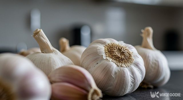마늘 자료사진. 해당 이미지는 기사 이해를 돕기 위해 AI로 재연하였습니다. / 위키푸디