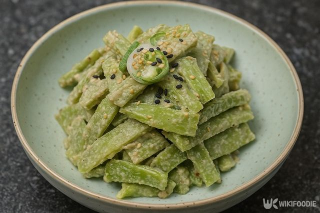 궁채나물. 해당 이미지는 기사 이해를 돕기 위해 AI로 재연하였습니다. / 위키푸디