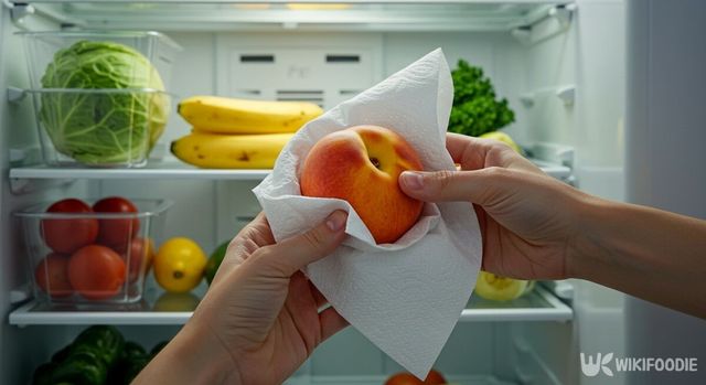 복숭아 자료사진. 해당 이미지는 기사 이해를 돕기 위해 AI로 재연하였습니다. / 위키푸디