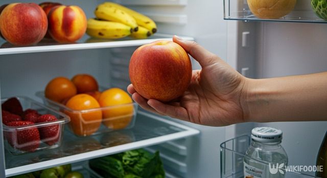 복숭아 자료사진. 해당 이미지는 기사 이해를 돕기 위해 AI로 재연하였습니다. / 위키푸디