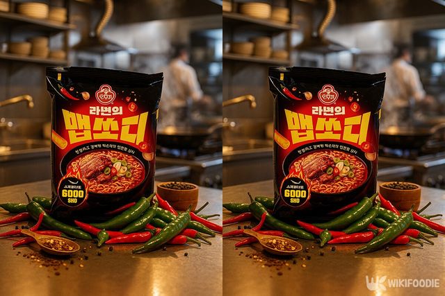 오뚜기 '라면의 맵쏘디' 이해를 돕기 위해 AI로 제작한 이미지입니다. / 위키푸디