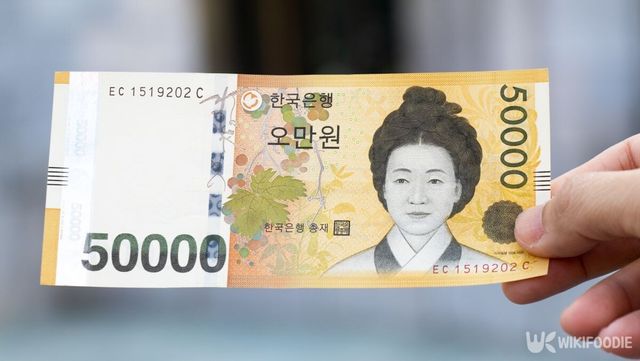 민생회복지원금 이해를 돕기 위한 한국 화폐 자료 사진. / Bankrx-shutterstock