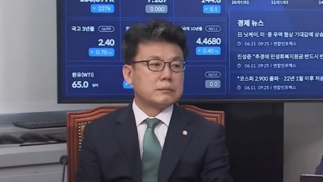 진성준 민주당 정책위의장. / 유튜브 'SBS 뉴스'