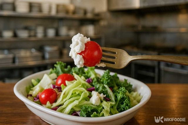 방울토마토 샐러드 이해를 돕기 위해 AI로 재현한 이미지 / 위키푸디