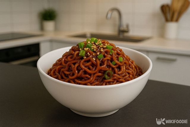 윤남노 짜파게티. / 위키푸디