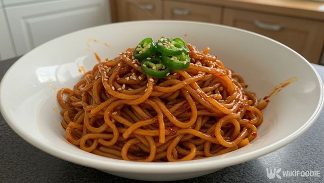 윤남노 짜파게티 레시피. / 위키푸디