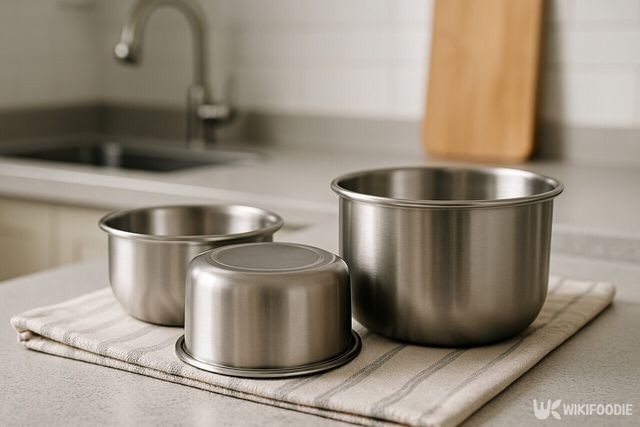 스테인리스 반찬통 자료사진. 기사 이해를 돕기 위해 AI로 제작하였습니다. / 위키푸디