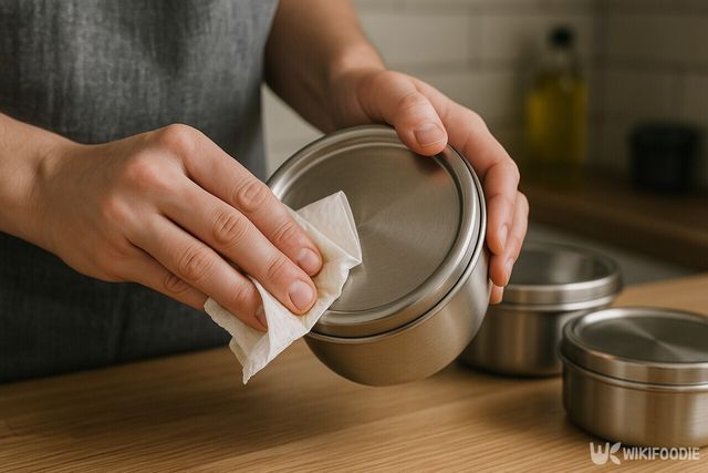스테인리스 반찬통 자료사진. 기사 이해를 돕기 위해 AI로 제작하였습니다. / 위키푸디
