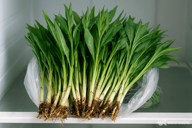 냉장 보관중인 잔대순 자료 사진 / 위키푸디