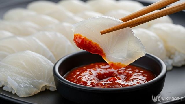 전복치 회 자료 사진. / 위키푸디