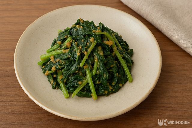 된장에 무친 우엉잎. 기사 이해를 돕기 위해 AI로 만든 이미지입니다. / 위키푸디