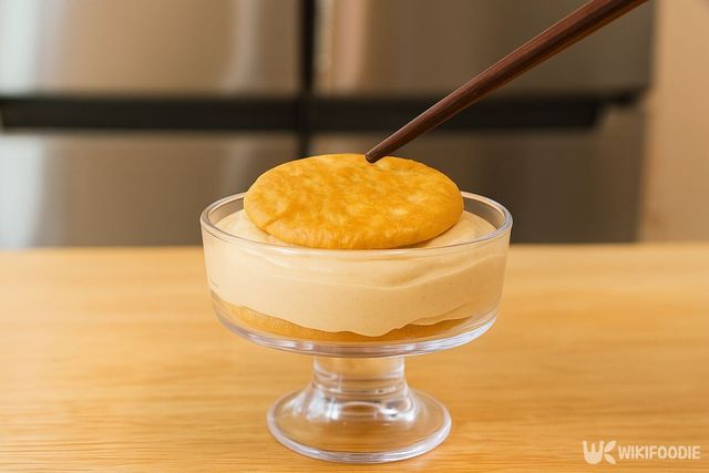 다이제와 밤크림으로 층을 쌓고 있다. (기사 이해를 돕기 위해 생성된 AI 이미지) / 위키푸디