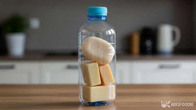 페트병에 비누를 넣은 모습. / 위키푸디