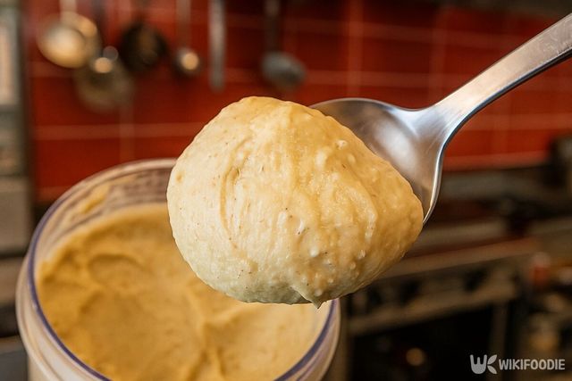 완성된 밤크림 베이스. / 위키푸디