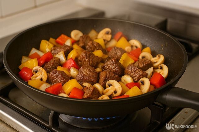 소고기 찹스테이크 자료사진. / 위키푸디