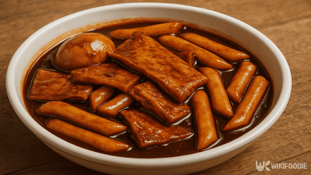 옛날 떡볶이 사진. / 위키푸디