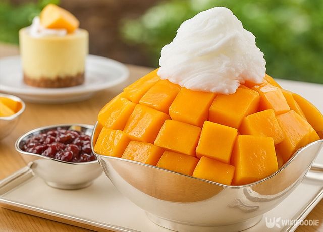 고급 호텔 망고 빙수. 기사 이해를 돕기 위해 AI로 만든 이미지입니다. / 위키푸디