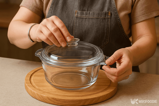 유리 용기 사진. / 위키푸디