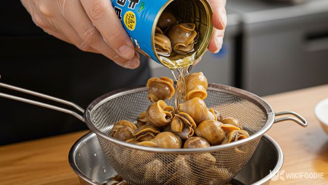 골뱅이 통조림 자료사진. / 위키푸디