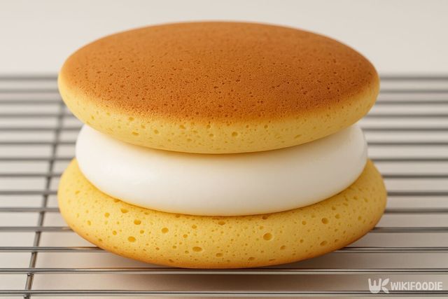 시트 사이에 마시멜로우가 있다. / 위키푸디