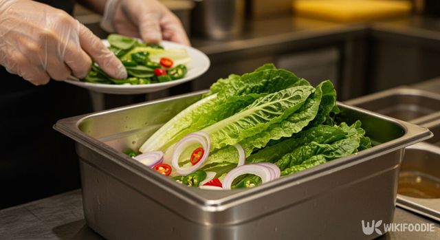 상추 장아찌 이해를 돕기 위해 AI로 생성된 이미지입니다. / 위키푸디