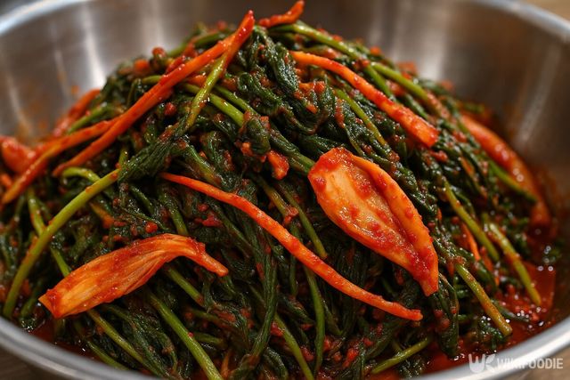 열무김치 이해를 돕기 위해 AI로 제작된 이미지 입니다. / 위키푸디