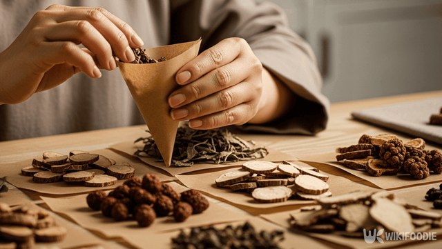 한방 약재. / 위키푸디