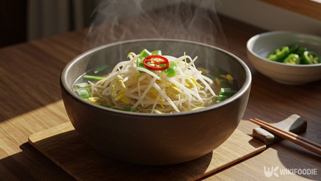 콩나물국 자료사진. / 위키푸디