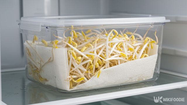 콩나물 보관 자료사진. / 위키푸디