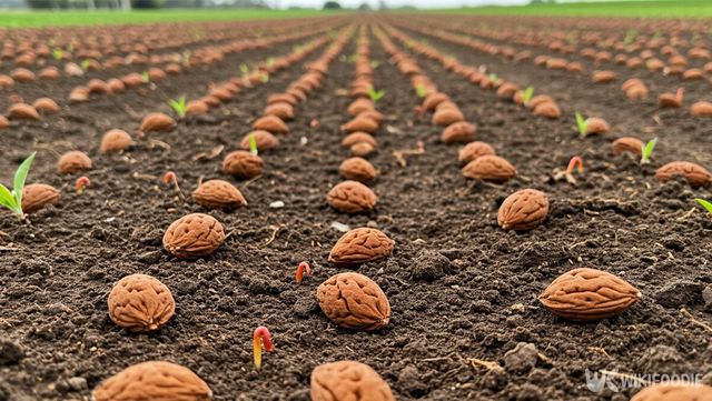 복숭아씨 재배 자료사진. / 위키푸디