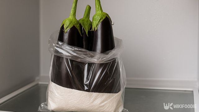 가지 보관법 자료 사진. / 위키푸디