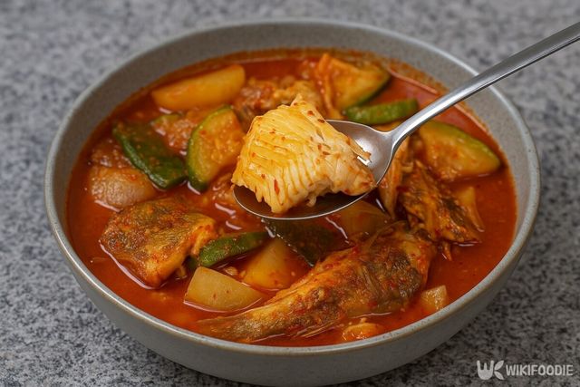 쥐노래미 조림 자료사진. 해당 이미지는 기사 이해를 돕기 위해 AI로 재연하였습니다. / 위키푸디