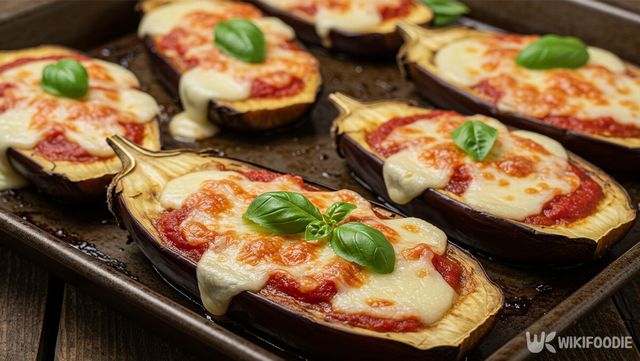 가지로 만든 피자 자료 사진. / 위키푸디