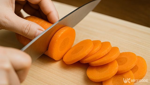 당근 자르는 자료 사진. / 위키푸디