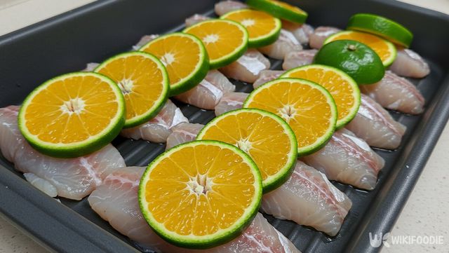 청귤 생선찜 자료 사진. / 위키푸디