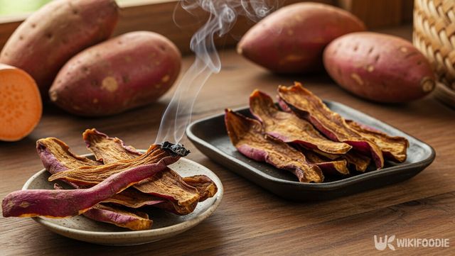 말린 고구마 껍질 자료 사진. / 위키푸디