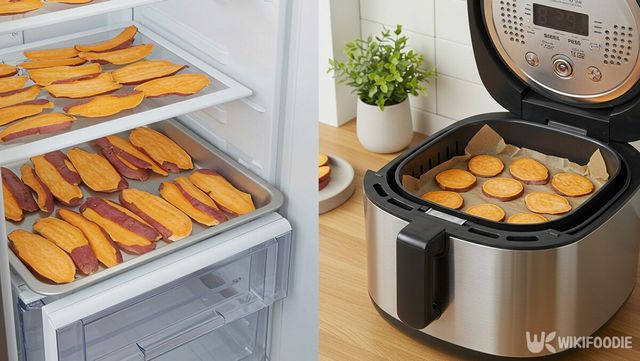 고구마 껍질 말리는 자료 사진. / 위키푸디